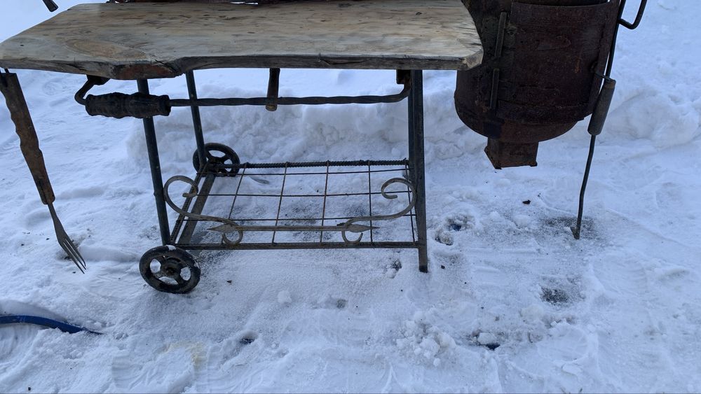 Смокер, мангал, коптильня, печка