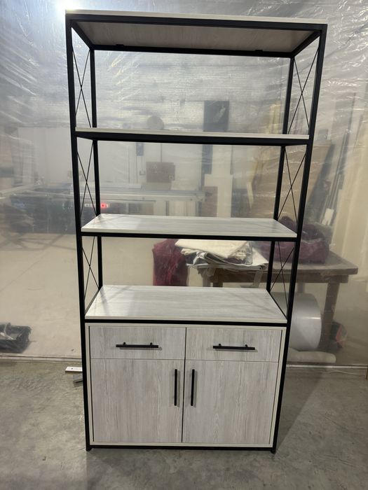 Акция !! Стеллаж лофт с полками для книг офисный шкаф 700.000 бошланад