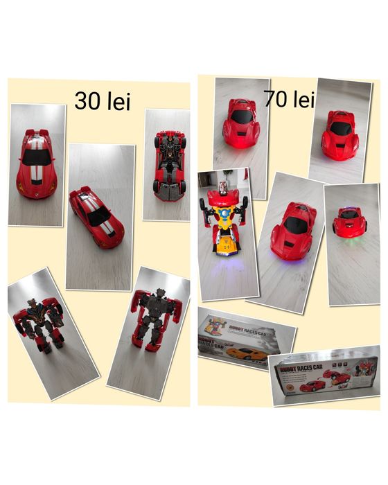 Mașinuțe cu telecomanda și mașinuțe care se transforma in robot