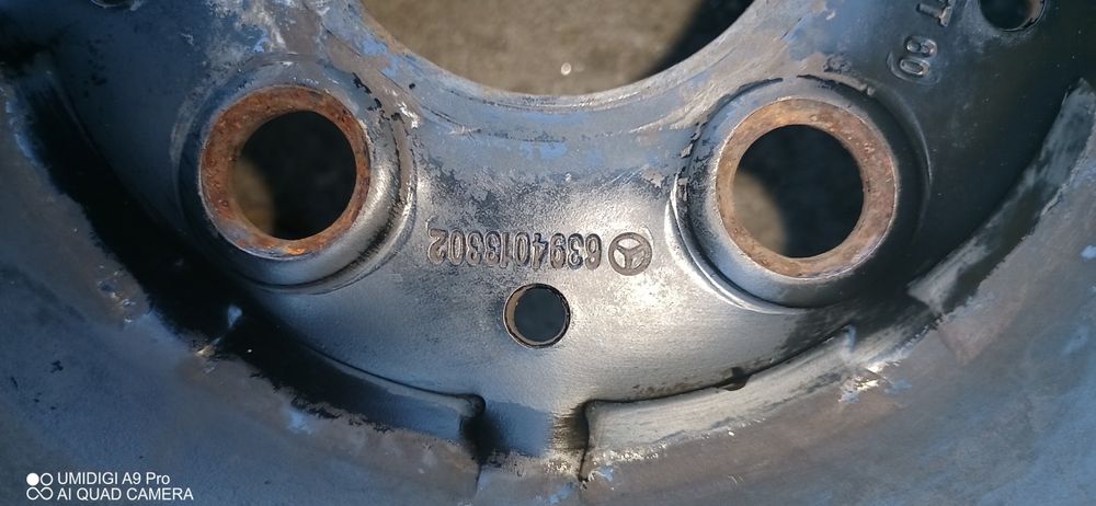 Железни джанти за Мерцедес Виано 5/112/16