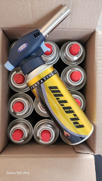 Gaz. Garelka. Spichka