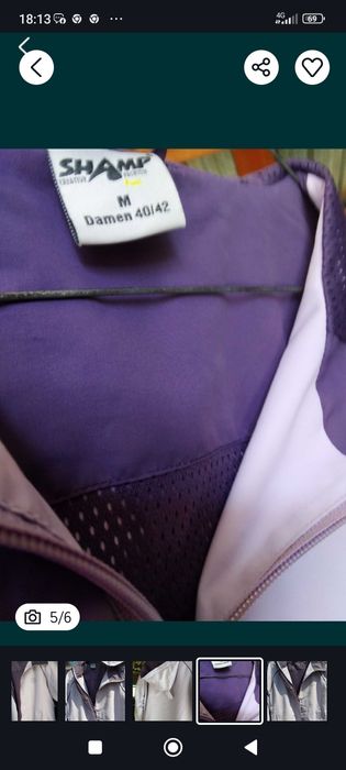 Geacă damă Shamp măr L