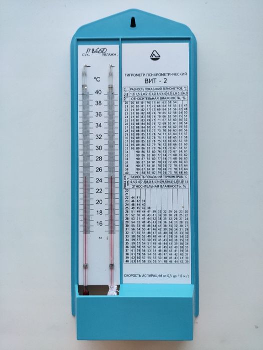 Гигрометр ВИТ 1  ВИТ 2. Свежая поверка