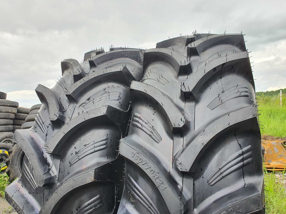 360/70R24 cauciucuri noi/incarcatoare frontale echivalent 12.4-24 WYZA
