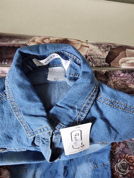 Платье джинсовое новое "М" ка привезеное из Кореи