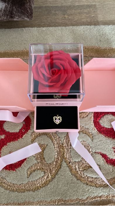 Кулон с Розой подарок