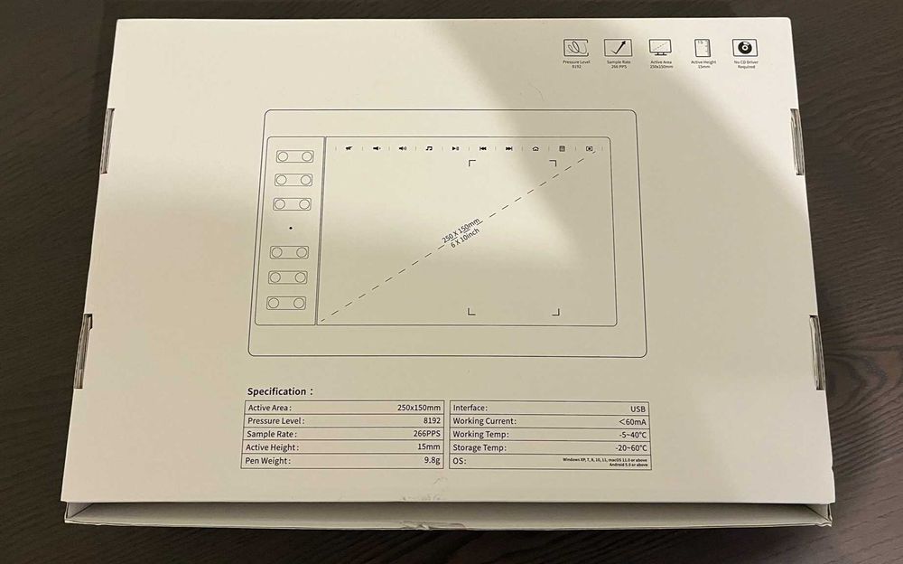 Tableta de desen cu stilou si suport