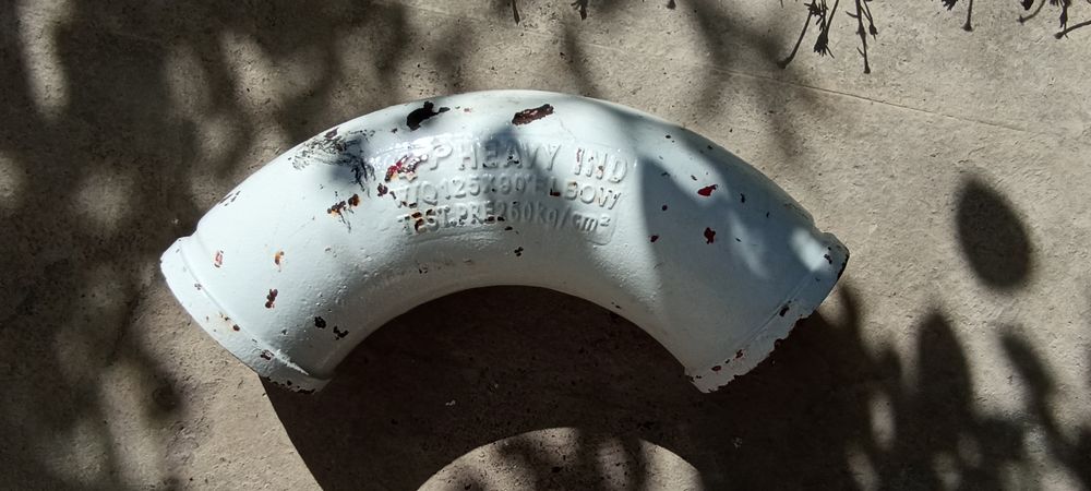 Отвод бетононасоса от КСP Heav 125× 90°