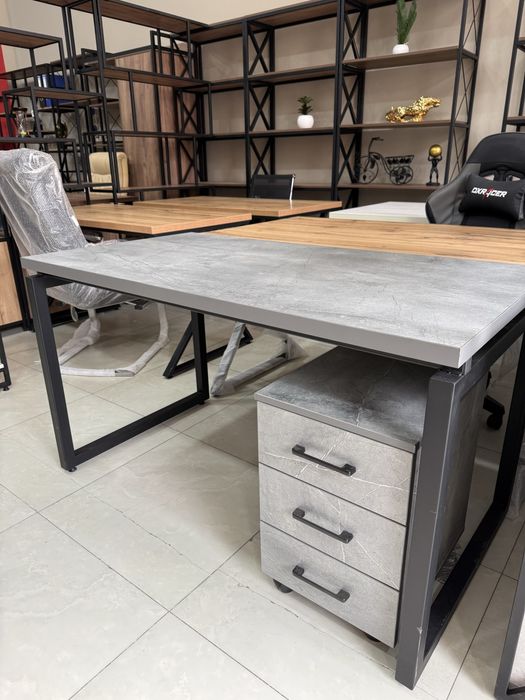 Стол с тумбой|stol tumba bilan|лофт столы