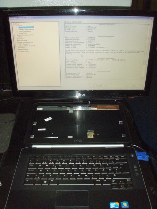 Dezmembrez Dell Latitude E4520 Celeron B840, i3-2350m, E4520m cu T6670