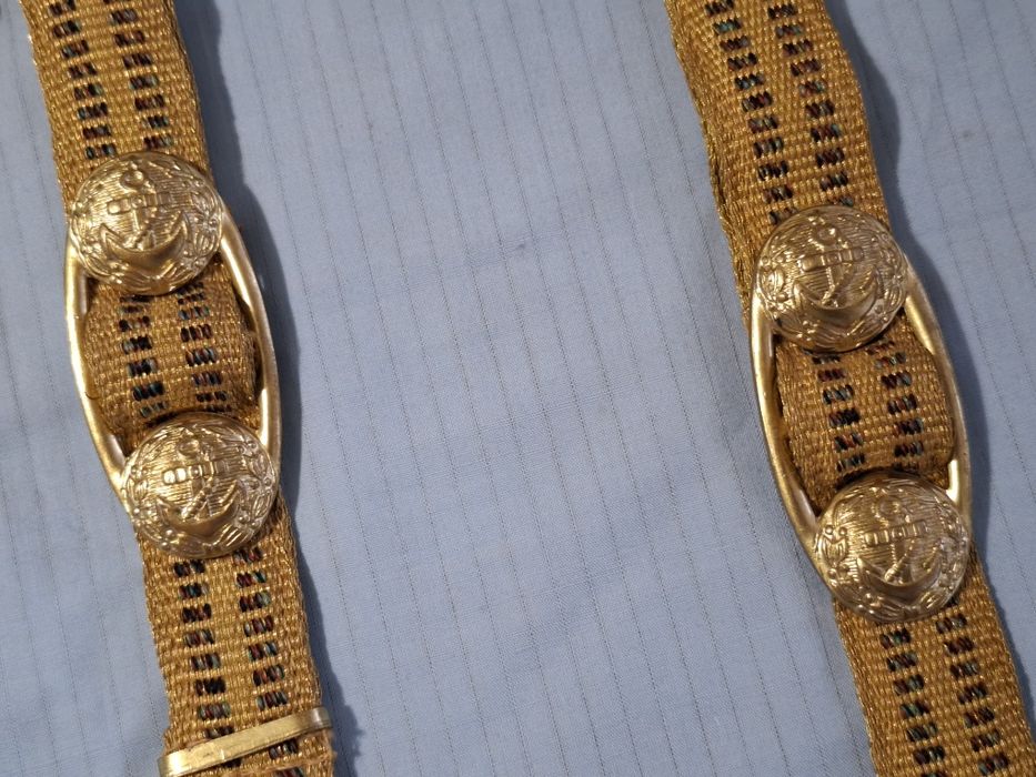 Капитанский парадный ремень.