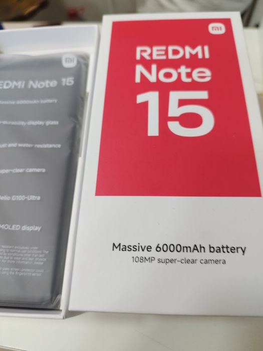 Redmi Note 15 sotiladi