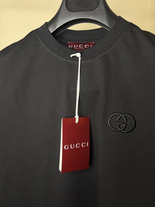 Тениска Gucci - Cotton jersey t-shirt with embroidery