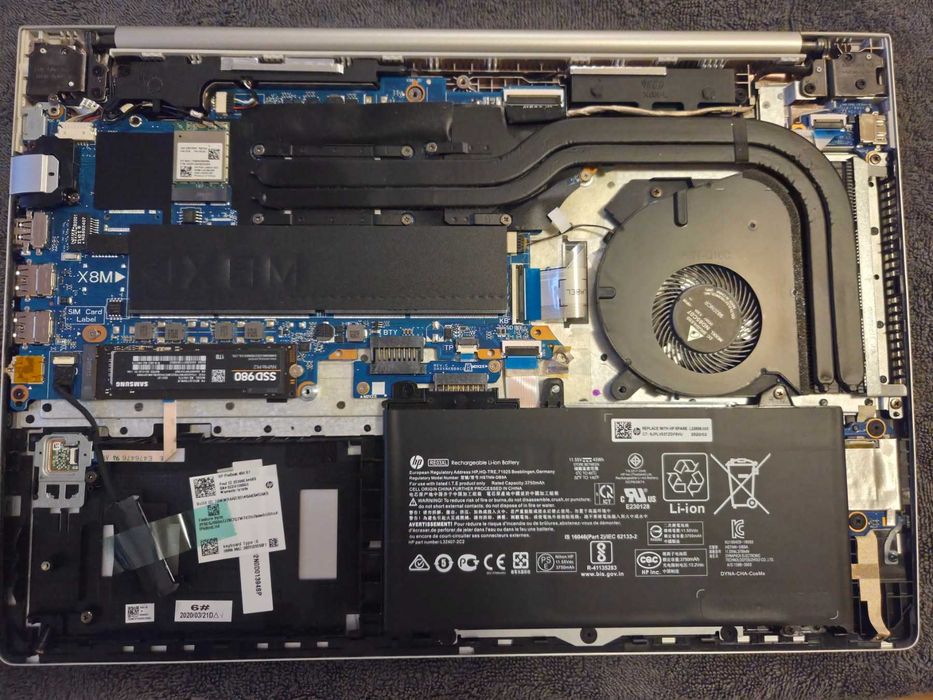 Лаптоп HP ProBook 450 G7 (Intel Core-i7, 16GB RAM, Samsung 980 1TB)
