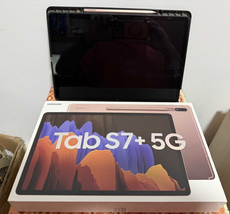 tableta samsung tab s7 plus 128 gb sim stare perfecta baterie 2 zile