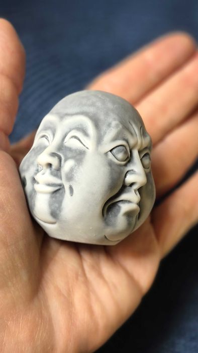 Четырёхликий Будда статуэтка 5-6см.