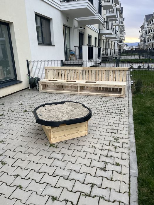 Masa senzoriala lemn masiv