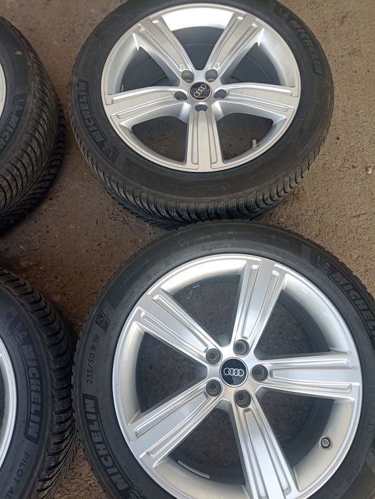 4 jante originale Audi R19 echipate Michelin 235/50 R19 dot 4422