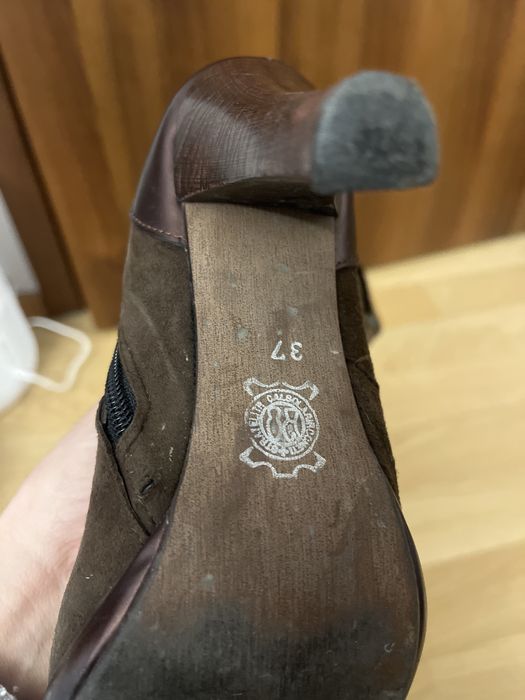 Cizme piele caprioara marime 37