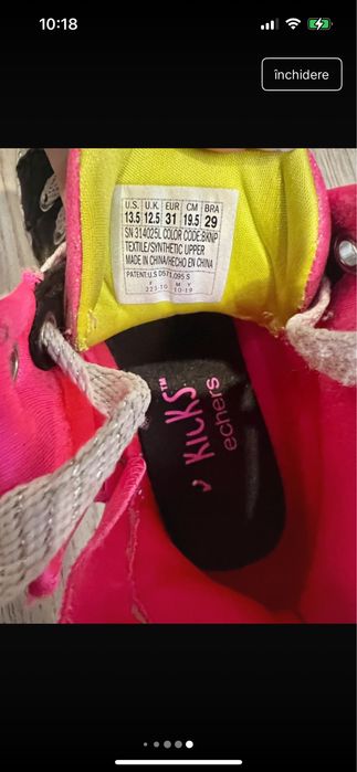 Skechers cu lumini nr 31