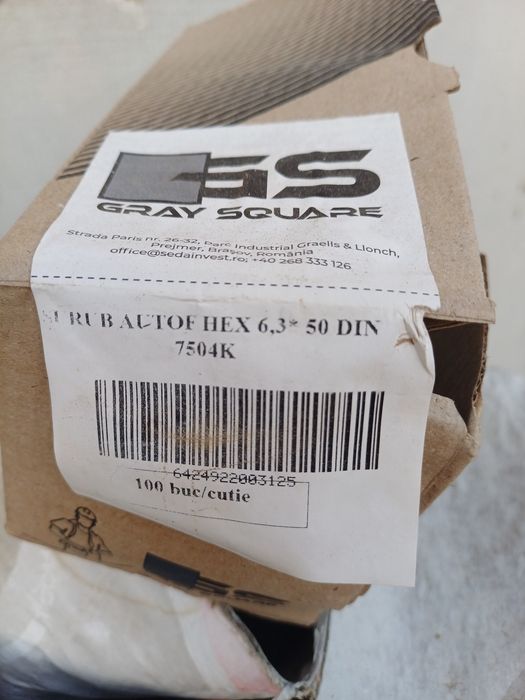 Vand suruburi pentru tigla metalica (Bilka)
