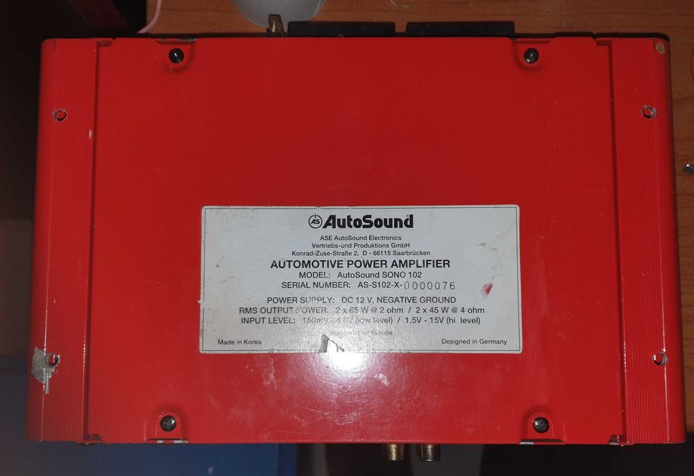 Amplificator Auto Masina 200W SONO 102 Autosound