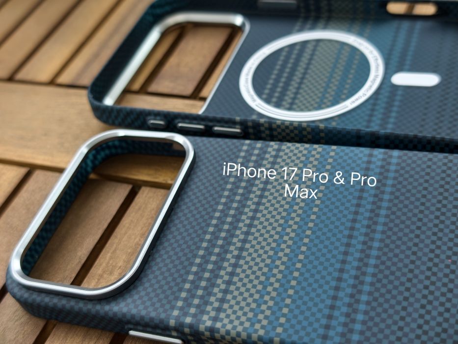 Huse carbon magsafe si folii mate iPhone 17 Pro, 17 Pro Max si iPhone Air