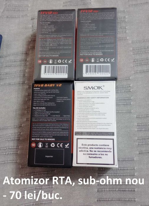 Tank Velocity RDA Goon RTA Sub-ohm