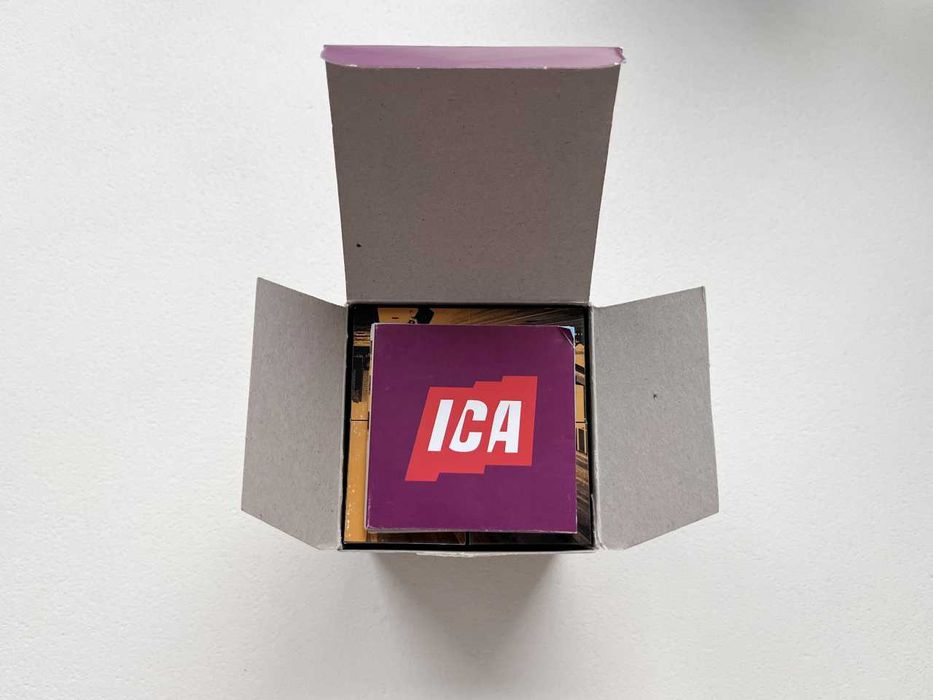 Арт кубче ICA Boston - отлично състояние