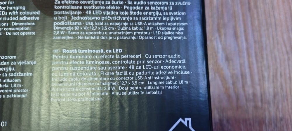 Roată Luminoasă cu Leduri si efecte luminoase pentru petreceri,Nou!