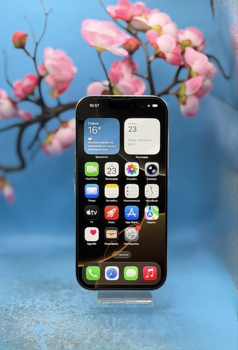 Apple iPhone 16 Pro, 256GB, 5G, Natural Titanium