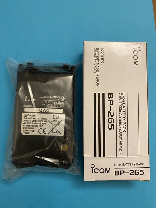 Рация icom аккумуляторы новые
