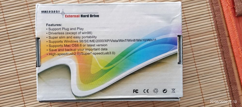 Hard extern 20 TB