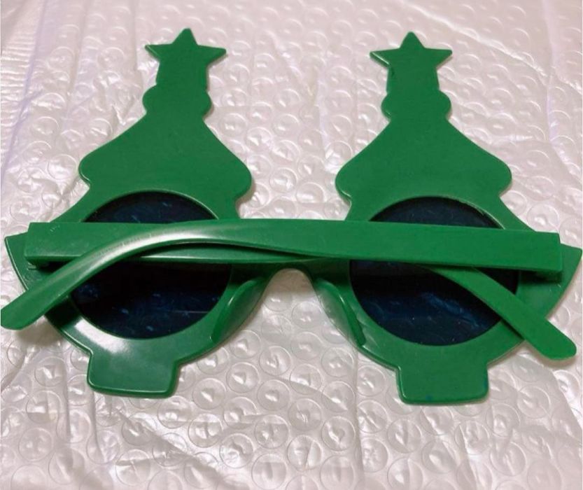 Новогодние очки ёлочки