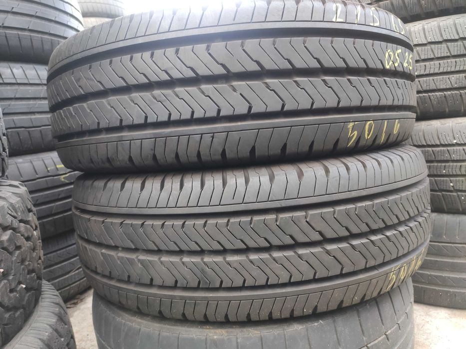 2бр Като нови летни гуми за бус 215 65 16 С - Barum - DOT 2025