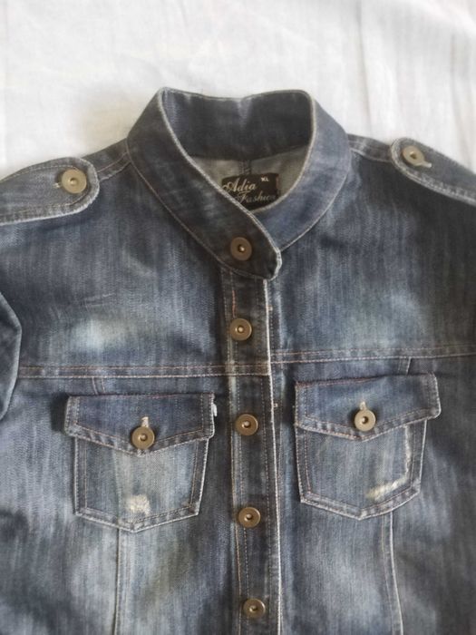 дънкова рокля -Л/ХЛ размер