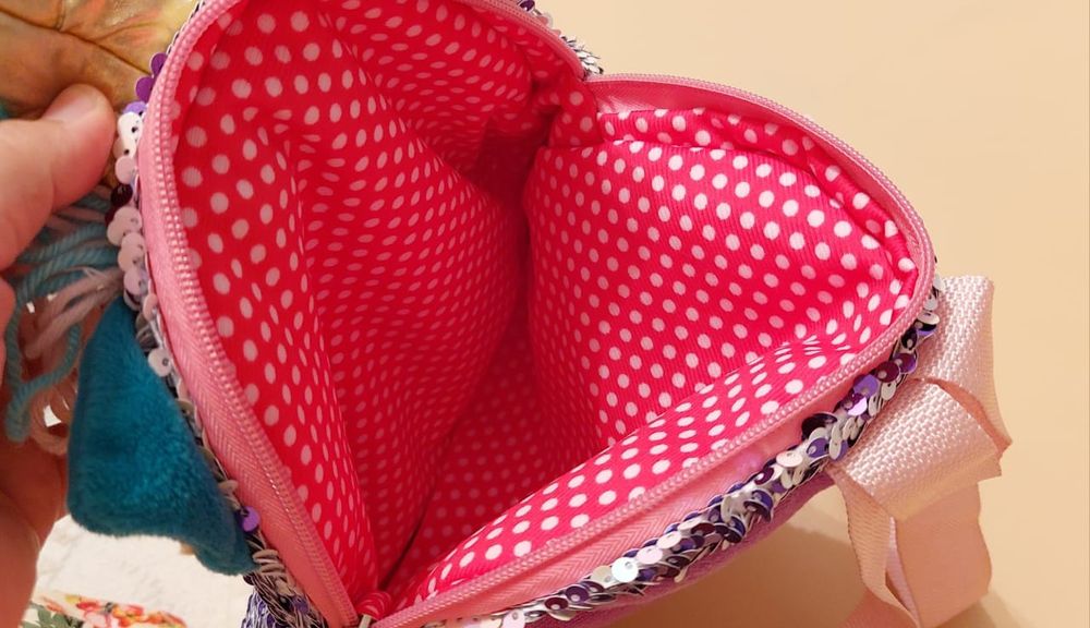 Рюкзак с пайетками