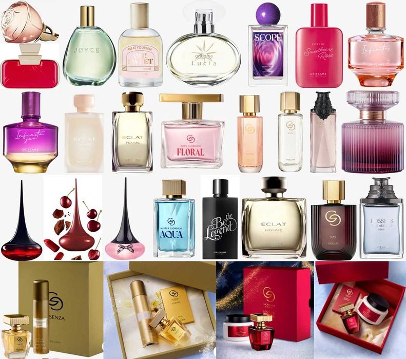 ORIFLAME - Volare, Love Potion, Giordani, Eclat, Amber Elixir Mystery