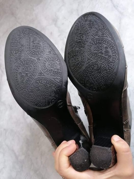 Дамски кожени боти Janet D номер 41