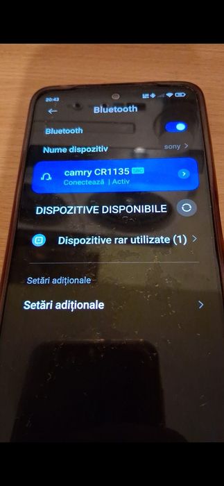 sistem muzical cu boxe :Camry - blutoth,usb,aux,cd,fm.. excelent