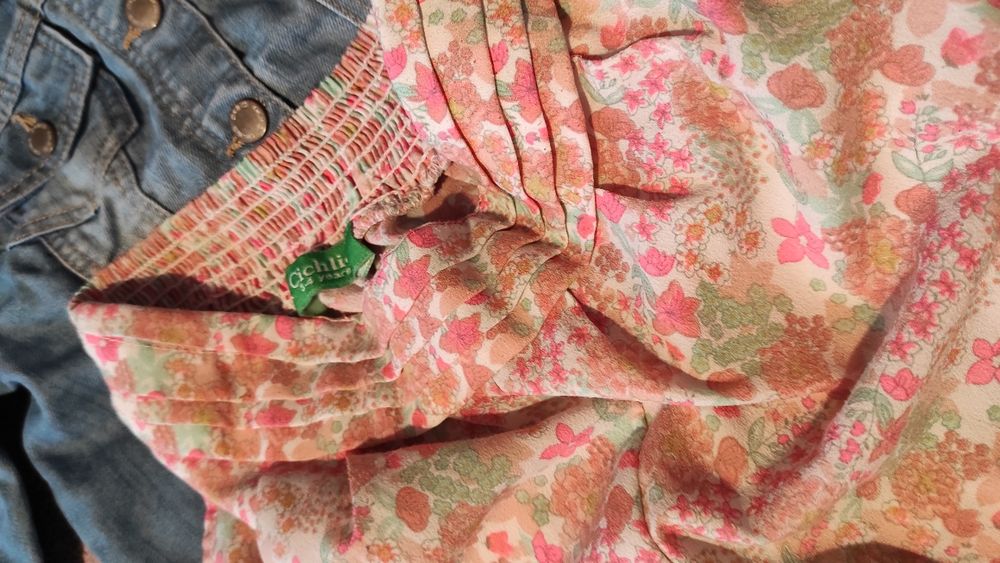 Дънково яке Okaidi, лек панталон, яке Mayoral