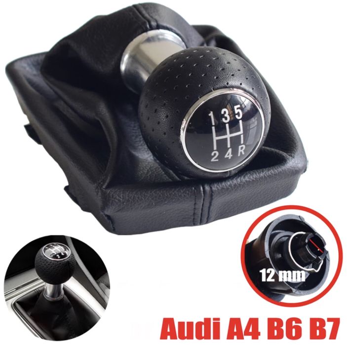 Nuca/Manson schimbator 5 6 viteze piele S-line Audi A4 B6 B7
