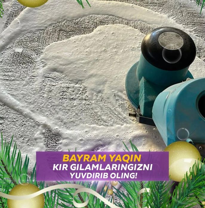 Gilam yuvish aksiya 9000