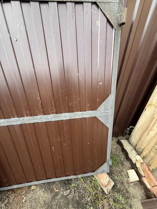 Ворота уличные,бу