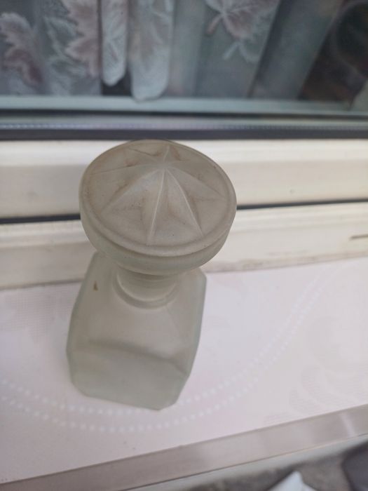 Sticla de parfum veche cristal