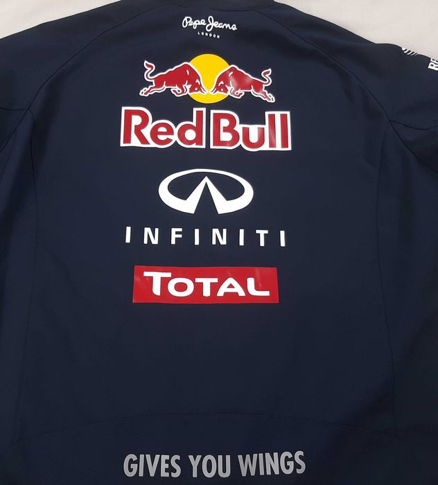 Red Bull x Pepe Jeans - Оригинално мъжко софтшел яке размер 2XL