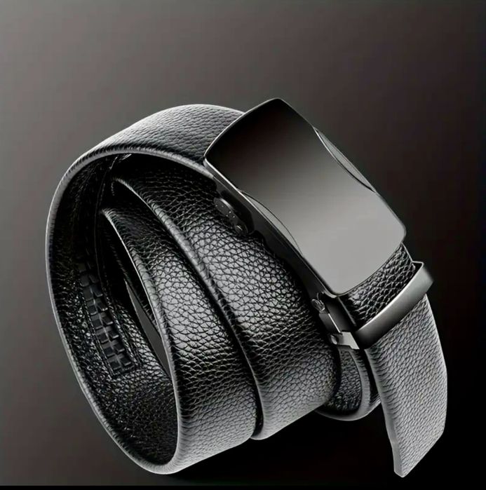 Мъжки официални колани с изчистена геометрия на катарамата в 3 версий!