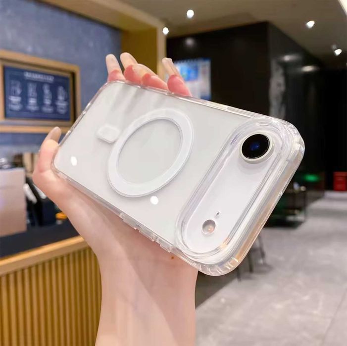 Husa transparenta MagSafe pt iPhone Air / 17 / 17 Pro / 17 Pro Max