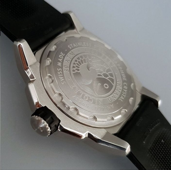 ЕДИНСТВЕН Armand Nicolet Tramelan AN - 460 Date - A460AGN-NR-G9610