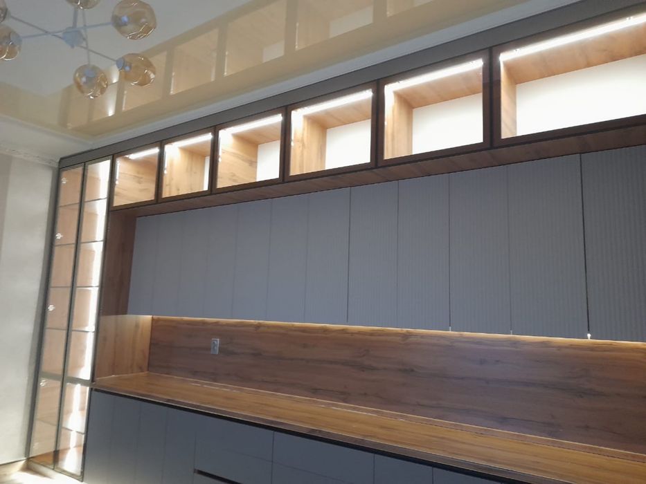 Кухонный Гарнитур Кухня Угловая Прямая  Кухня Шкаф Мебель на заказ